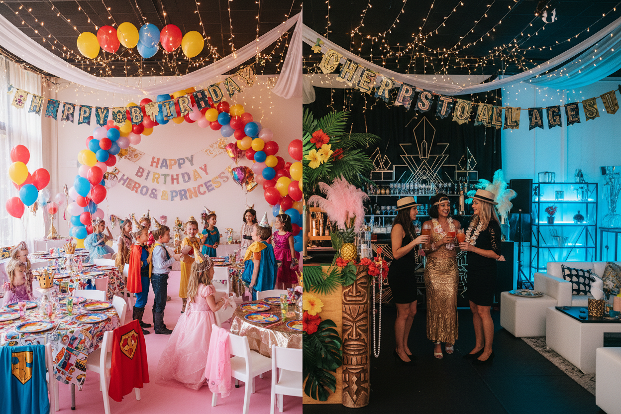 Ultimate Guide to Party Themes for Kids and Adults