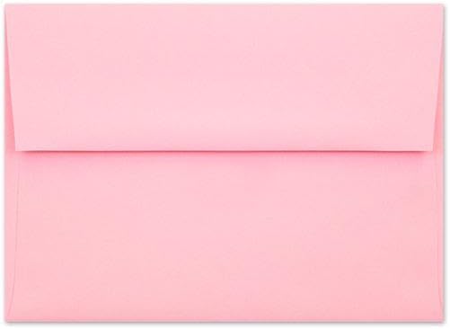 A7 Invitation Envelopes - Peel & Press - 24lb Heavy Duty Envelopes for Wedding Baby Shower Birthday Invitations - 5 1/4" x 7 1/4" (Pastel Blue, 50)