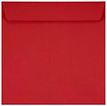 LUXPaper Square Invitation Envelopes | Peel & Press | 7 1/2" x 7 1/2" | Ruby Red | 80lb. Text | 50 Qty
