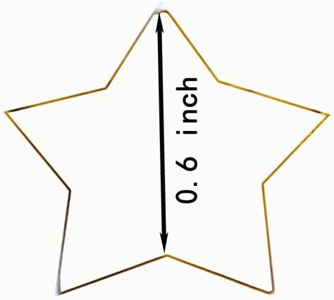 Multicolors Star Confetti 0.6 inch,Round Rainbow Foil Confetti,Shiny Rainbow Confetti for Party Decoration or Filled Balloons,(3.52 oz)