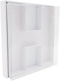 12" Fillable Cardboard Letter Charcuterie Gift Cupcake Box With Cover Sweets Packaging (H)