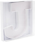 12" Fillable Cardboard Letter Charcuterie Gift Cupcake Box With Cover Sweets Packaging (J)