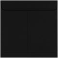 LUXPaper Square Invitation Envelopes | Peel & Press | 8 1/2" x 8 1/2" | Midnight Black | 80lb. Text | 50 Qty