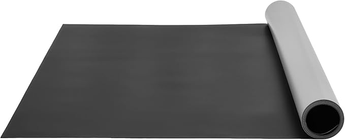 VEVOR Dance Floor, 6.6' x 3' Portable Yoga Mat with Organizer Bag, 1.5 mm Thick Workout Mats, Non-Slip Floor Mats for Practicing at Home, Studios, Stage