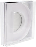 12" Fillable Cardboard Letter Charcuterie Gift Cupcake Box With Cover Sweets Packaging (D)