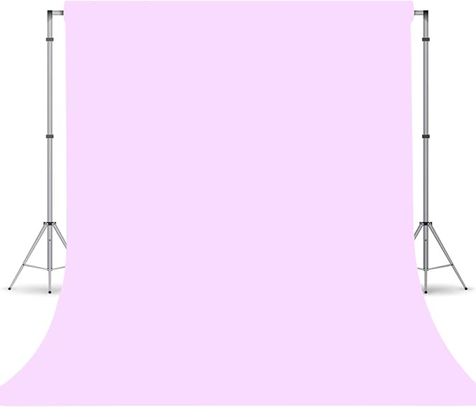 Light Purple Photography Backdrop for Photoshoot, Photo Backdrop Curtain, Perfect Light Purple Backdrops for Party Portrait Photoshoots Video Studio 5FTx7FT
