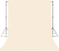 Cream Photography Backdrop for Photoshoot, Photo Backdrop Curtain, Perfect Cream Backdrops for Party Portrait Photoshoots Video Studio 8FTx10FT