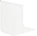 White Portrait Backdrop 8x10ft Zoom Meeting, Game Live Steaming and Photo Studio Shooting Props