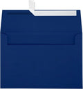 LUXPaper A10 Invitation Envelopes | Peel & Press | 6" x 9 1/2" | Navy Blue | 80lb. Text | 50 Qty