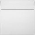 LUXPaper Square Invitation Envelopes | Peel & Press | 6" x 6" | Bright White | 70lb. Text | 50 Qty