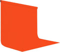 10x10FT Orange Abstract Backdrops Solid Orange Portrait Background for Photoshoot, for Photography, for Birthday,for TV Recording Photo Video