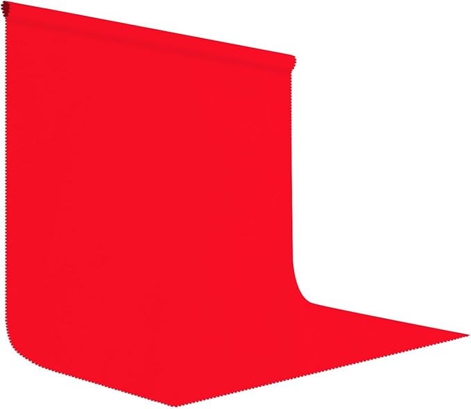 10x10FT Red Screen Backdrop for Photography Red Photo Booth Backdrop Photoshoot Recording Parties Curtain