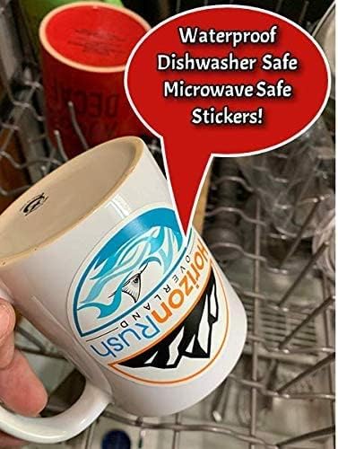 avgrafx 120 Custom 2x2 Square Corner Logo Stickers Labels, Waterproof, Dishwasher Safe - Small Business Sticker with Logos, Personalize with Your Own Designs. - Made in The USA (2x2 Square Corner)