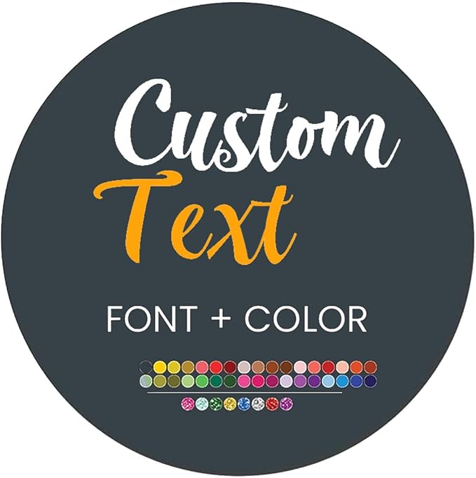 Custom Stickers for Weddings, Birthdays & Businesses - Personalized Labels with Your Logo - Waterproof, Fade and Heat Resistant - Pack of 100-1000 (Custom Text, 3.5 Inch)