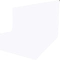 ISSUNTEX 6X9 ft Background Polyester Backdrop, Photo Studio, Collapsible High Density Screen for Video Photography and Television-White