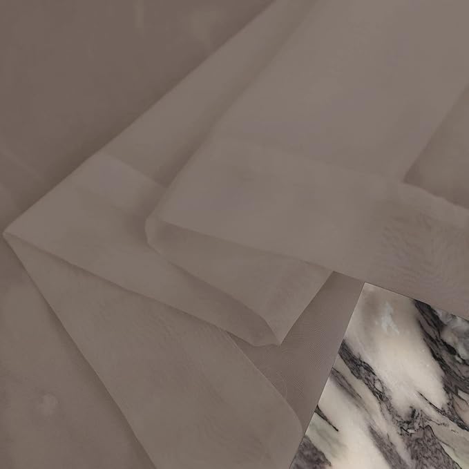 Window Light Grey Sheer Curtains 60 Inches Width 160 Inches Long 2 Panels Sheer Curtain Clear Curtains Basic Rod Pocket Panel for Home Living Room Bedroom Kids Room Yard Patio Parlor Sliding