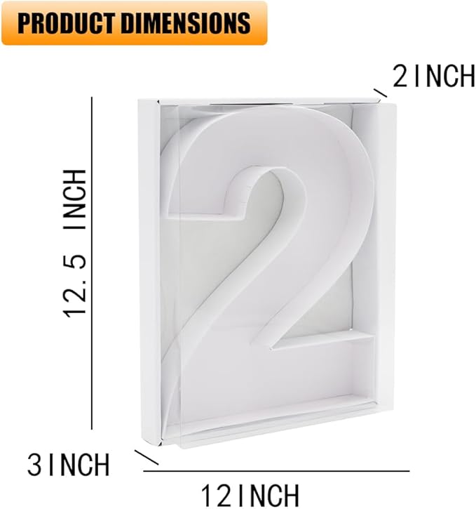 12" Fillable Cardboard Letter Charcuterie Gift Cupcake Box With Cover Sweets Packaging (2)