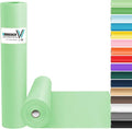 Vanhench Light Green Wrapping Paper 17.5" x 963", Solid Color Art Kraft Craft Paper Roll for Graduation Birthday Bouquet Flower Wrapping/Packing Poster/Bulletin Board