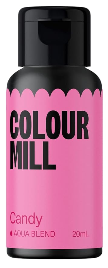 Colour Mill Aqua Blend Water-Based Food Coloring, 20 Milliliters Candy
