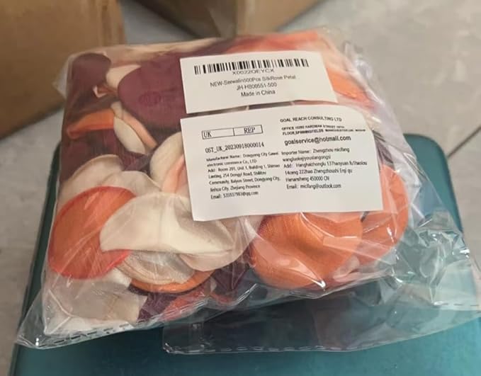 Serwalin 300pcs Silk Rose Petals Artificial Flower Petals for Weddings Burgundy Pink Petals Fake Petals Flower Girl Petals for Proposal Basket Aisle Runner Bridal Shower (4 Color Mixes)