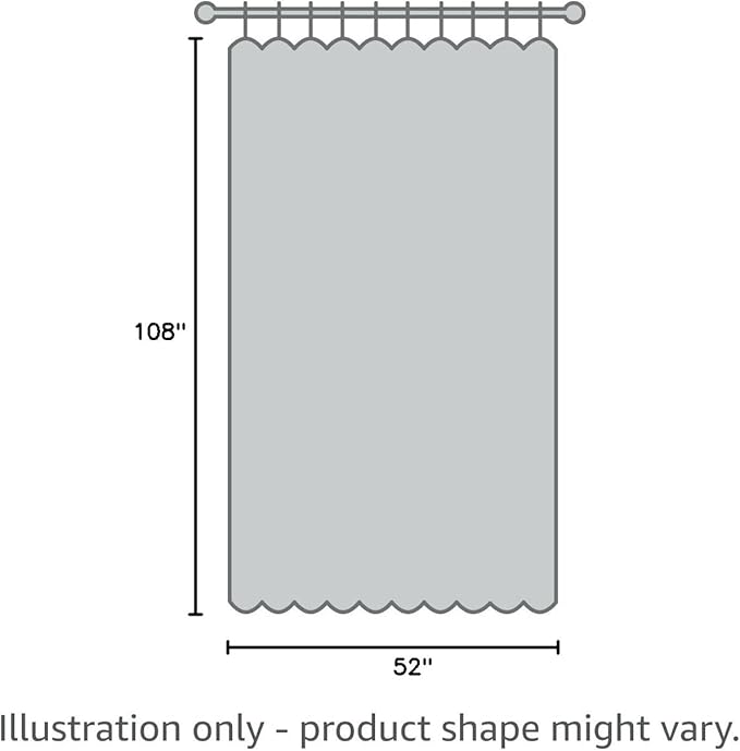 Window Ivory Sheer Curtains 108 Inches Long 2 Panels Sheer Curtain Basic Rod Pocket Panel for Bedroom Children Living Room Yard Kitchen (Ivory, 52" W x 108" L | 2 pcs)