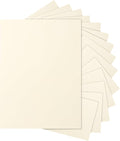 28 Sheets Cream Cardstock 8.5 x 11 Ivory Paper, 250gsm/92lb Off White Card Stock Printer Paper for DIY Cards, Business Cards, Invitations, Menus, Certificates, School Crafting