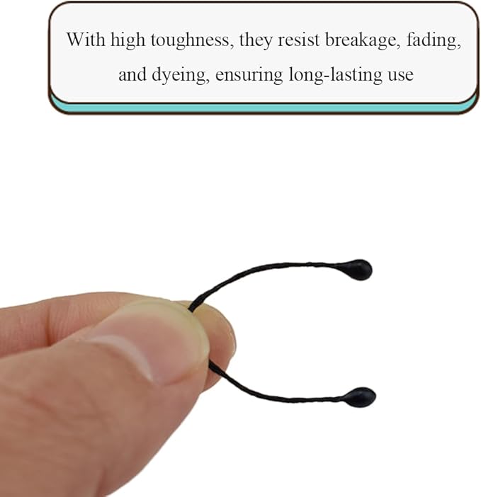 HAHIYO 700Pcs 3mm Fully Black Pearl Double Head Flower Pistil Handmade Artificial Pistil para Flore Pearlized Floral Stamen Pollen for Flower Making Scrapbook Decoration