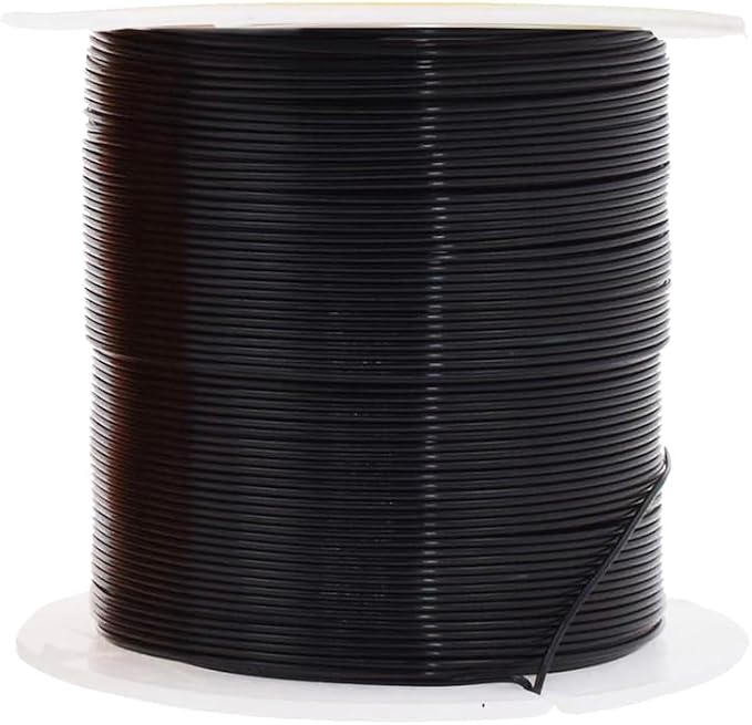 Mandala Crafts 22 Gauge Anodized Aluminum Craft Wire for Jewelry Making - 400 FT Colored Flexible Neutral Wire - Bendable for Bonsai Armature Crafting Sculpting