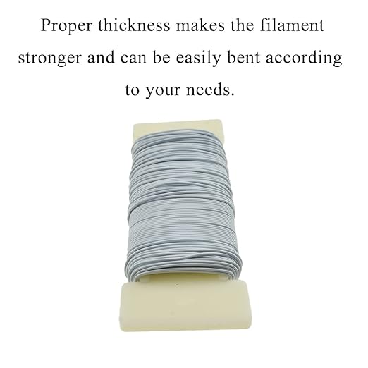 HAHIYO 22Gauge White 1Roll Total 38Yards(115Feet) Metal Floral Wire Flexible Paddle Wire Florist Wire Garden Wire for Crafts Christmas Wreaths Tree Flower Arrangement Bouquet Wrapping Wedding DIY