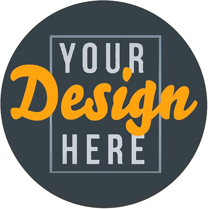Custom Stickers for Weddings, Birthdays & Businesses - Personalized Labels with Your Logo - Waterproof, Fade and Heat Resistant - Pack of 100-1000 (Custom Image, 1.5 Inch)