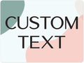 Custom Sign, Custom Street Sign, 11 Font Colors, 13 Font Styles, 4 Hole Options, 22 Sizes, 18x24 Inches, Rust Free DiBound, Fade Resistant, Made in USA by My Sign Center (Minimalist)