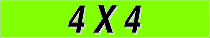 Ez-line Vinyl Windshield Stickers 3 Dozen 15 Inch Chartreuse Slogan Dealership Pro Pack for Car Lots (EZ115-Pack3)