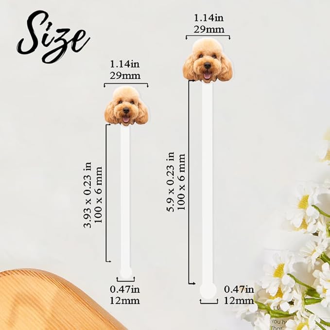 50 Pcs Personalized 50th To 90th Birthday Drink Stirrers With Photo Face, Custom Photo Cutout Stir Stick, 60th 70th 80th Birthday Party Decorations, Decor For Retirement, Graduation Parties