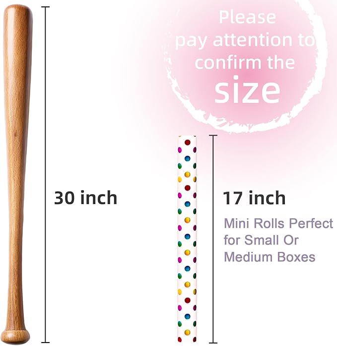 Yarcony Colorful Polka Dot Wrapping Paper,Gift Wrapping Paper, Rainbow Polka-Dot Gift Wrap for Present Packaing, Boy Girl Birthday, Party, Holiday,Christmas and Celebrations(17 Inch X 16.5 Feet)