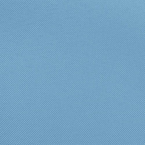 Ultimate Textile Pleat Polyester Fabric Table Skirt - Machine Washable Flame Resistant with Clips for Events, Weddings & Trade Shows, Cut & Sewn in Paterson, NJ - Light Blue, 17' Shirred Pleat