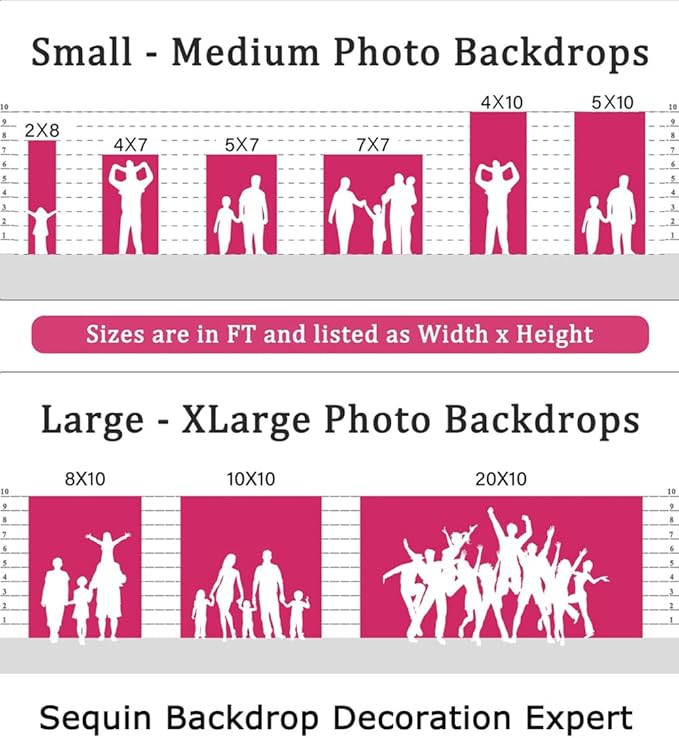 ShinyBeauty 4FTx7FT White Sequin Backdrop,Elegant Wedding & Party Decor,Sparkly Photo Background, Seamless Sequin Curtain | Perfect for Events