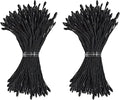 HAHIYO 1000Pcs 1mm Black Pearl Double Head Flower Pistil for Flower Making Scrapbook Decoration Mini Handmade Artificial Pistil Pearlized Floral Stamen Pollen