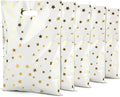 CC Wonderland 6 * 9inch Party Favor Bags 30PCS, White Gold Star Pattern with Handle,Goodie Treat Loot Bags for Kids Children Birthday, Baby Shower, Easter Holiday Party Gift Wrap Decoration