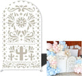 Mexico Theme Arch Stand Covers Fiesta Wedding Party Elastic Fabric Background Birthday Baptismx Baby Shower Decor Props (Customized,G-3742)
