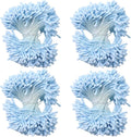 HAHIYO 700Pcs 2mm Light Blue Matte Double Head Flower Stamen Pistil for Flower Making Scrapbook Decoration - Handmade Artificial Flowers Pistil Matt-Like Floral Stamens Flowers Pollen Stamen