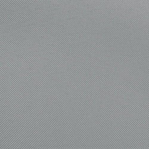 Ultimate Textile Pleat Polyester Fabric Table Skirt - Machine Washable Flame Resistant with Clips for Events, Weddings & Trade Shows, Cut & Sewn in Paterson, NJ - Silver, 17' Shirred Pleat