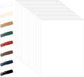 100 Sheets White Cardstock 8.5 x 11 Printer Paper, 92lb Heavyweight Crafting Paper Card Stock for Wedding, School, Memus, Making Cards, Business Cards, Invitations, Certificate