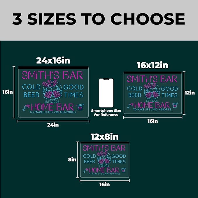 BBQ Neon Sign Custom Bar and Grill Sign Patio LED Lights Personalized Backyard Bar Signs for Men Outdoor Lighted Patio Acrylic Table Grilling Kitchen Home Garden Wall Decor