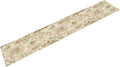 Lovely Rose Table Runner, Red and White Vintage Rose Delicate Floral Natural Pattern Long Table Restaurant Kitchen Holiday Party Decoration,13in（33cm） W * 120in（305cm） L