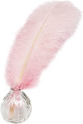 Happy Feather 16-18 inch Pink Ostrich Feathers Craft for Wedding Party Centerpieces Home Decoration DIY Craft Pack of 10