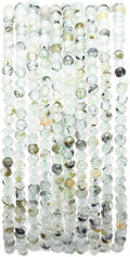 Faceted Natural Prehnite Stone Round Loose Semi Gemstone Beads for Jewelry Making 2-2.5mm 38cm