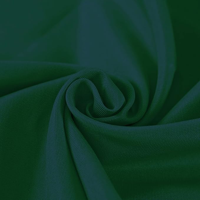 Rectangle Tablecloth 60x102 inch Washable Polyester Fabric Table Cloth for Wedding Party Dining Banquet Decoration（60x102, Hunter）