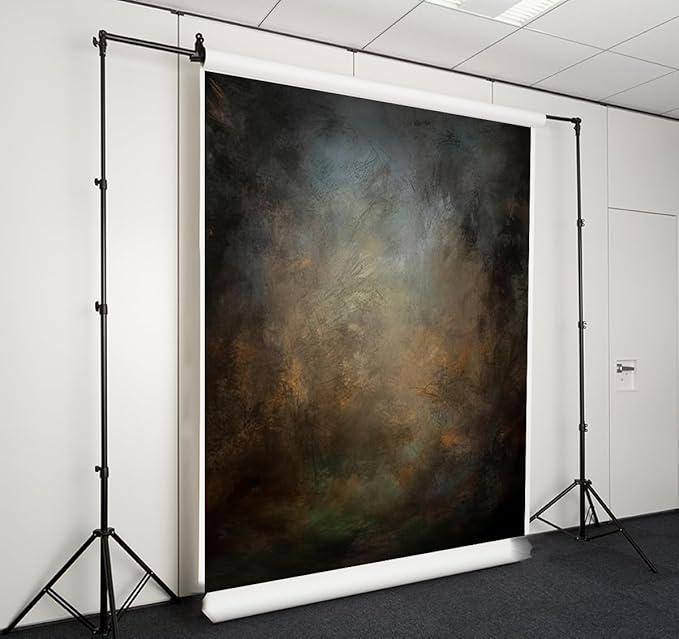 5x7ft Old Master Mottled Portrait Photography Backdrops Abstract Rust Spots Backdrop Background for Photoshoot