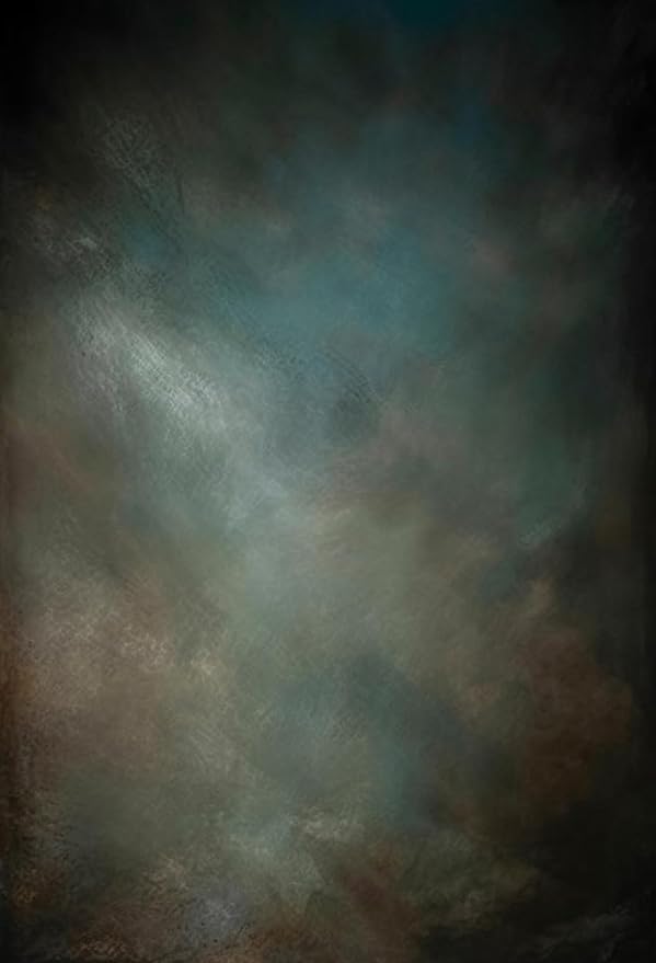 5x7ft Aqua Backdrops Portrait Backdrops for Photography Mottled Photo Background
