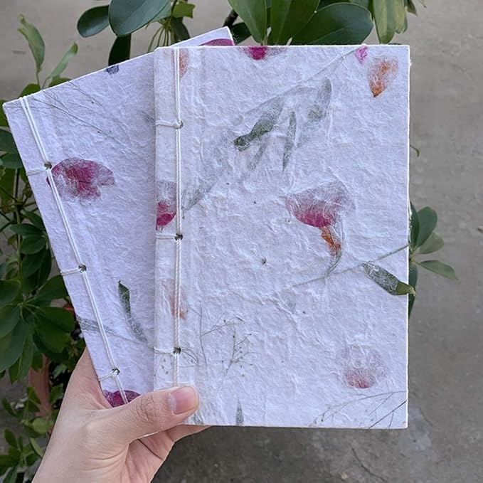 AHTONG 14 Types Pink Dried Pressed Flowers for Craft, Leaf Plant Herbarium for Resin Molds Jewelry Making Floral Decors (Peach Fuzz)